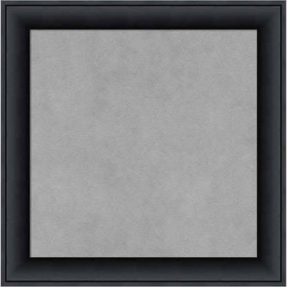 Amanti Art Black Framed Magnetic Board 19x19 Small Vision Board by AmantiArt