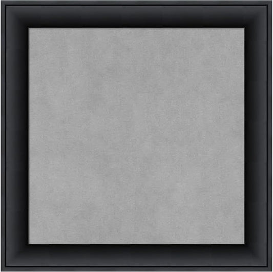 Amanti Art Black Framed Magnetic Board 19x19 Small Vision Board by AmantiArt