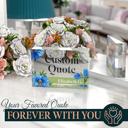 Custom Acrylic Sign Personalized, Custom Desk Name Plate, 18 Styles, - Image 6
