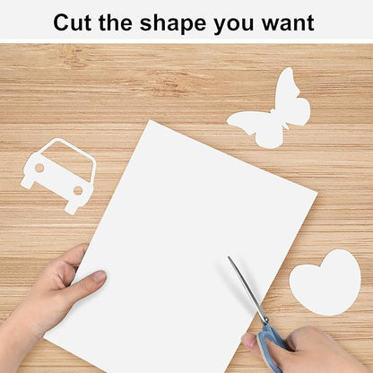 OcePor 200 Sheets White Cardstock Paper, Colored Printer Paper 8.5 x 11 - Image 4