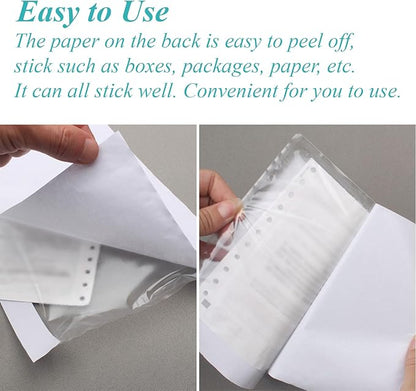 Shipping Label Sleeves, 7.5”×5.5”Self-Adhesive Shipping Label Sleeves, Packing - Image 2