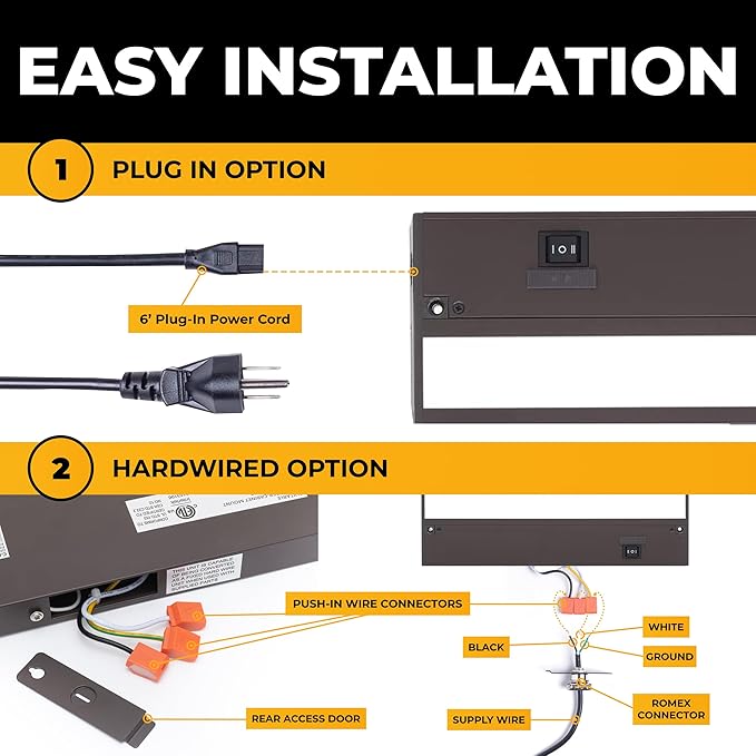 LED Under Cabinet Lighting Hardwired - Image 7