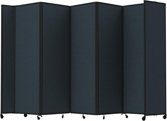 Versare Room Divider 360 Portable Wall Partition | Folding Panels | Large by VERSARE