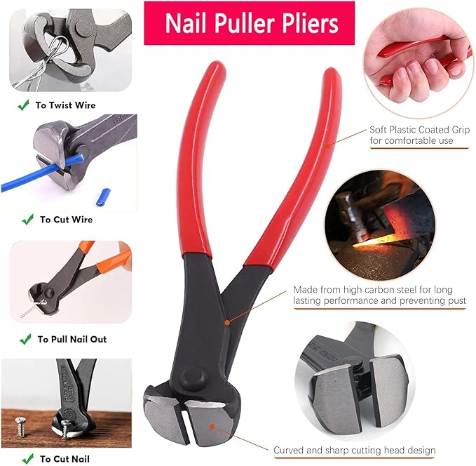 Puwany 5pcs Upholstery Staple Remover Tool - Image 4