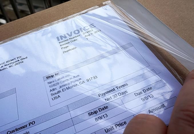 Premium 6''x10'' Packing List Envelope, Tailored Size - Image 5