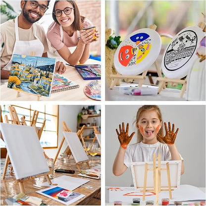 ESRICH 2 Pack 11.8" Wood Easels, Tabletop Easel - Image 7
