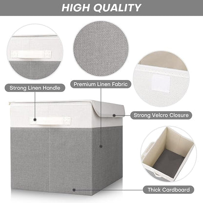 Bagnizer Large 17" 42 Quarts Collapsible Stackable Storage Bins - Image 5