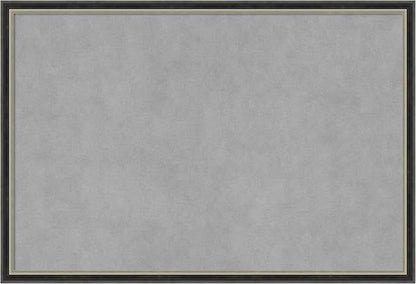 Amanti Art Black Framed Magnetic Board 17x25 Medium Vision Board by AmantiArt