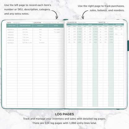 Clever Fox Inventory & Sales Log Book - Image 3