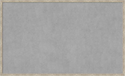 Amanti Art Silver Framed Magnetic Board 25x41 Large Vision Board by AmantiArt