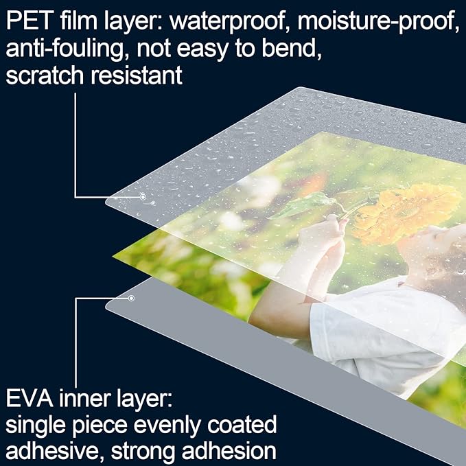 HERKKA 200 Pack Laminating Sheets, Hold 11 x 17 Inch Sheet, 3 Mil Clear Thermal - Image 5