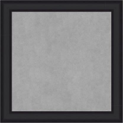 Amanti Art Black Framed Magnetic Board 29x29 Medium Vision Board by AmantiArt