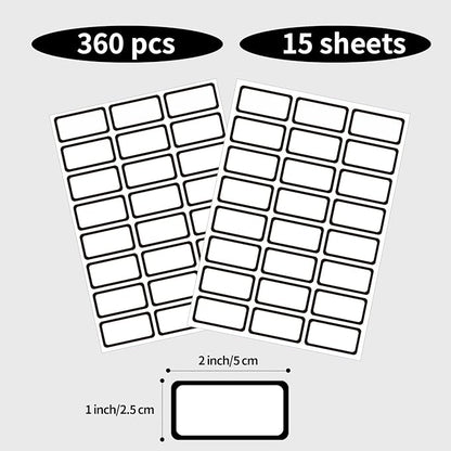 STARLIBOO Removable Labels, Blank Freezer Labels - Image 4