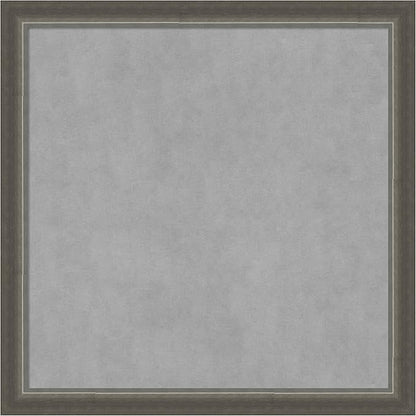Amanti Art Silver Framed Magnetic Board 27x27 Medium Vision Board by AmantiArt