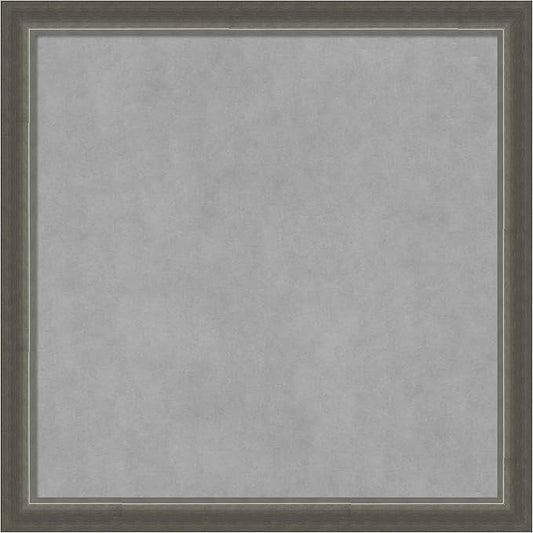 Amanti Art Silver Framed Magnetic Board 27x27 Medium Vision Board by AmantiArt