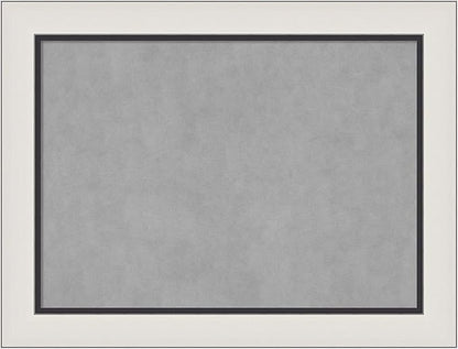 Amanti Art Silver Framed Magnetic Board 26x34 Medium Vision Board by AmantiArt