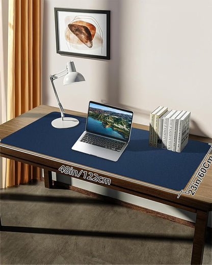Desk mat Large, Leather Desk Pad Protector, Office Desk Mat, Mouse Pad - Image 7
