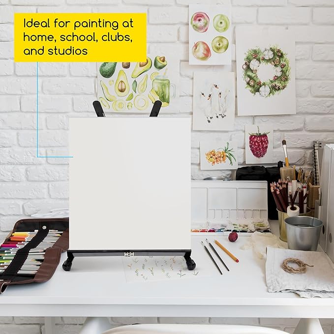 MEEDEN 10 Pcs Artist Tabletop Display Easel, Aluminum Tripod Easel - Image 6