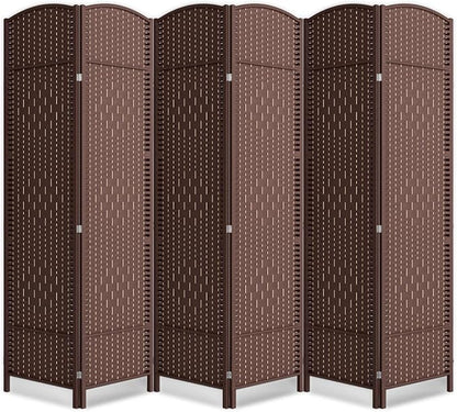 Cocosica 6 Panel Room Divider, 6Ft Folding Privacy Screen, Tall by cocosica