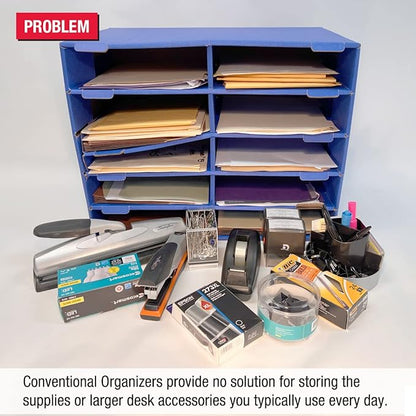 Ultimate Office TierDrop Storage Drawers Measure 9w x 12d x 4 3/4 Inches High - Image 2