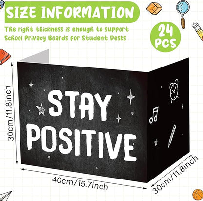 Honoson 24 Pcs Bulk Inspirational Privacy Folders - Image 2