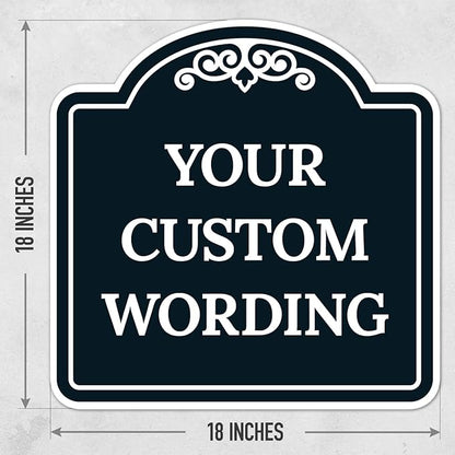 Custom Decorative Sign, Personalized Metal Sign - Image 3