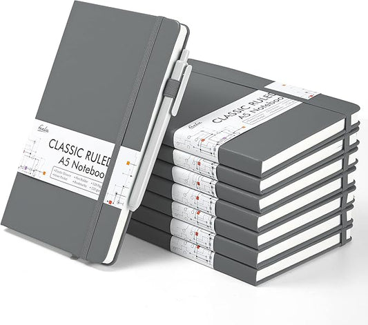 feela 8 Pack Journal Notebook Bulk by feela