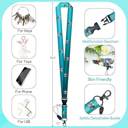 Elephant Badge Holder with Retractable Lanyard, Cute Lanyards - Image 5