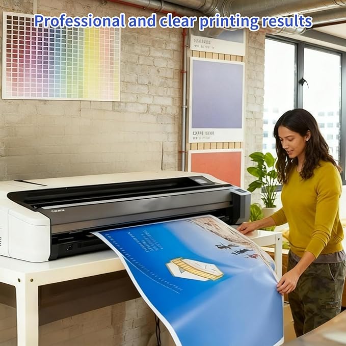 Wide Format Paper 24 In x 150 Ft, 2 Rolls Plotter Paper on 2" Core, CAD Bond - Image 6