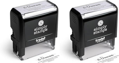 The Duncans Personalized Self-Inking Address Stamp | Envelope Return Address by 904Custom