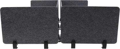 ReFocus Raw Clamp-On Acoustic Desk Divider Mounted Privacy Panel Set – Reduce - Image 7