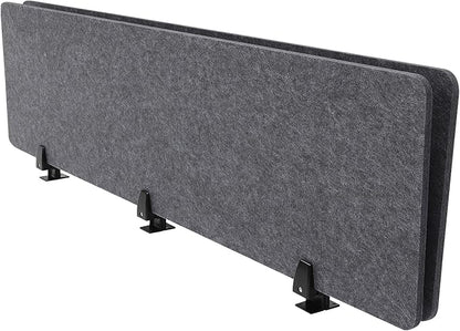 ReFocus Raw Clamp-On Acoustic Desk Divider Mounted Privacy Panel Set – Reduce by HAOREBAIYU