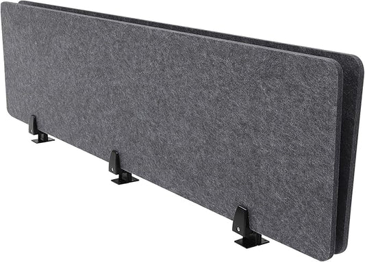 ReFocus Raw Clamp-On Acoustic Desk Divider Mounted Privacy Panel Set – Reduce by HAOREBAIYU