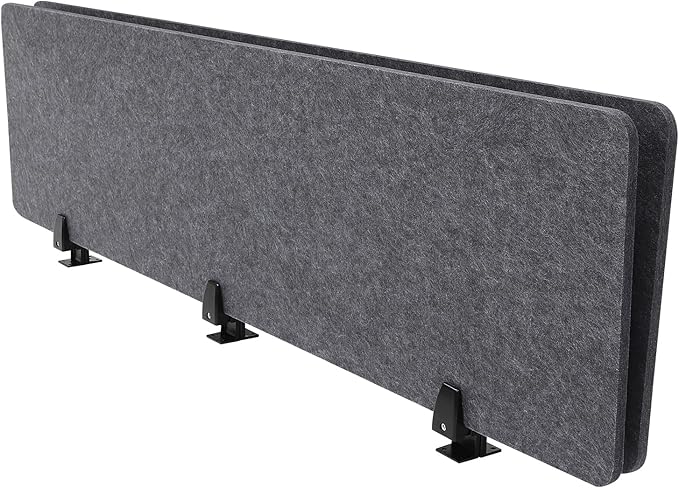 2pcs Privacy Panel, Standing Desk Divider 60"x16" Desktop Office Furniture - Image 6