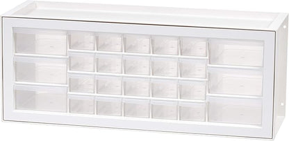 IRIS USA Plastic Drawer Storage Organizer, 26-Drawer Teacher Toolbox Bead Small - Image 10