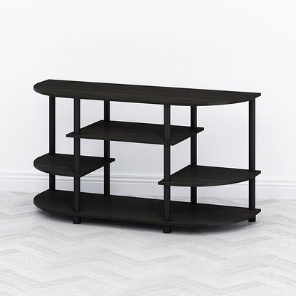 Furinno TOMI TV Stand, Corner Entertainment Center, TV Console - Image 6