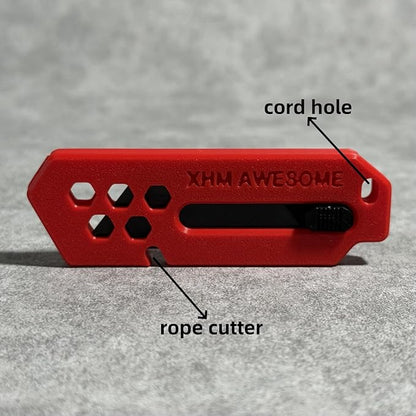 XHM Awesome Small Box Cutter Retractable Blade Ultility Knife, - Image 3
