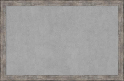 Amanti Art Silver Framed Magnetic Board 23x35 Large Vision Board by AmantiArt