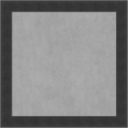 Amanti Art Black Framed Magnetic Board 14x14 X-Small Vision Board by AmantiArt