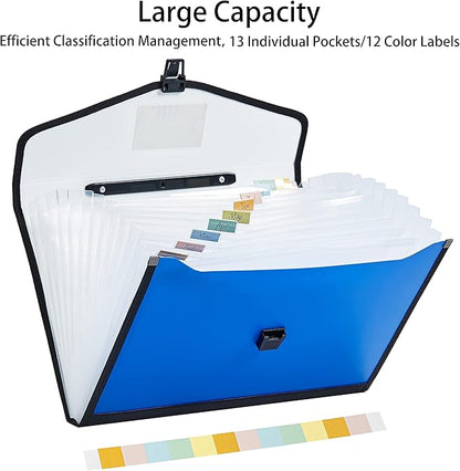 Legal Size 13-Pockets Expanding File Folder - Image 2