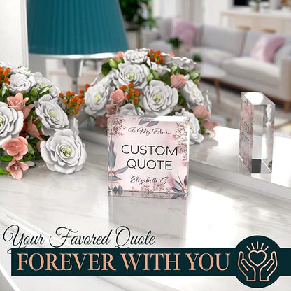 Custom Acrylic Sign Personalized, Custom Desk Name Plate, 18 Styles, - Image 5