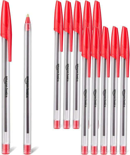Amazon Basics Ballpoint Pens, 12 Pack by AmazonBasics
