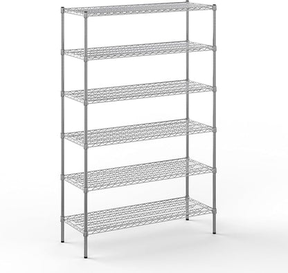 Regal Altair 18" Deep x 48" Wide x 74" Height Wire Shelving Kit | 6-Tier | NSF by Regal+Altair