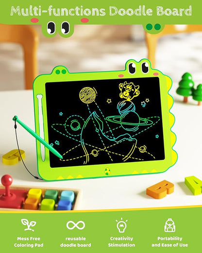 Kikapabi LCD Writing Tablet for Kids, 12 inch Dinosaur Doodle Board Toys Gifts - Image 3