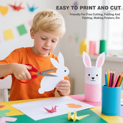 White Cardstock 8.5 X 11, 40 Sheets Card Stock, 75lb/ 200gsm Copy Paper - Image 5