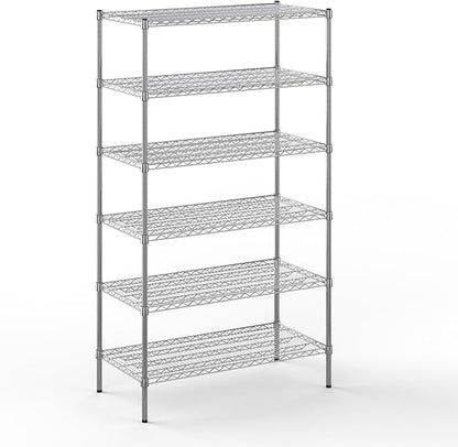Regal Altair 21" Deep x 42" Wide x 74" Height Wire Shelving Kit | 6-Tier | NSF by Regal+Altair