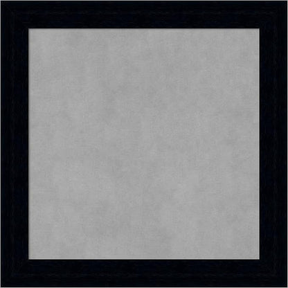 Amanti Art Black Framed Magnetic Board 24x24 Medium Vision Board by AmantiArt