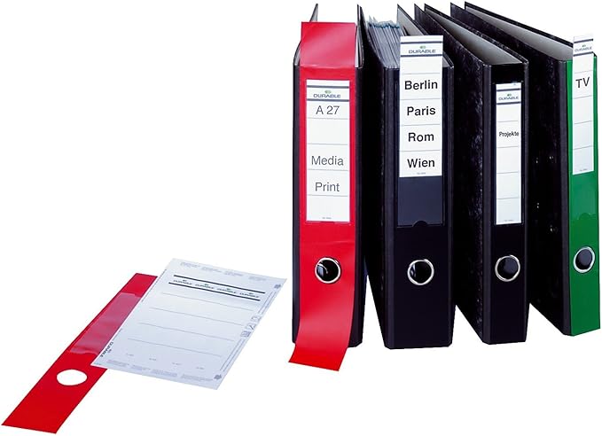 Durable 809003 Ordofix Self-Adhesive Spine Labels - Image 3