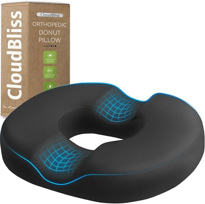 CloudBliss Donut Pillow Seat Cushion by CloudBliss
