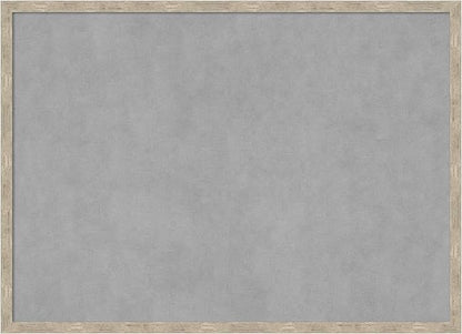 Amanti Art Silver Framed Magnetic Board 21x29 Medium Vision Board by AmantiArt